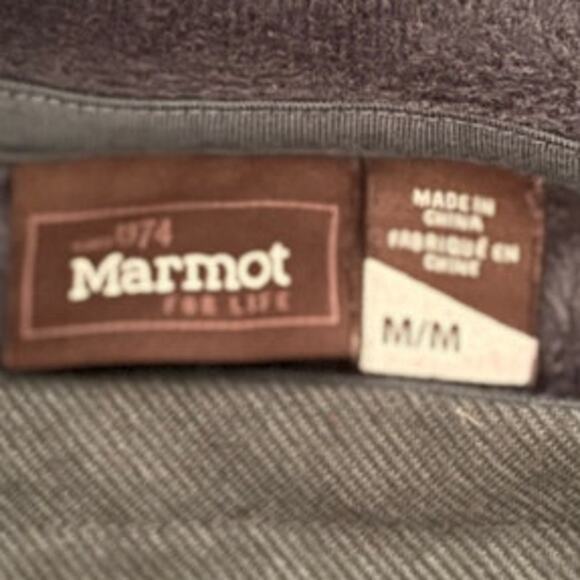 MARMOT Women's Rowan Hoodie Sweater Sweatshirt Deep Teal Heather M Active Hiking - Picture 3 of 7